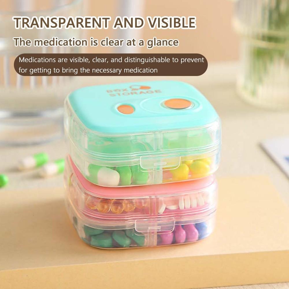 Mini Pill Box Moisture-proof Medicine Organizer New Pills Case