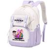 Animation Cartoon Printed Backpack Macaron Color Burden Reduction Ridge Protection Primary And Secondary School School Bag