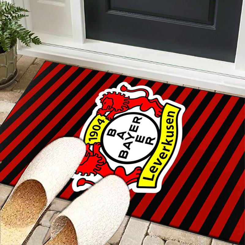 Fußballverein Wappen Löwe Büro Teppich Stuhlmatte, Spielteppich, Geeignet für Eingangsbereich, Schlafzimmer, Wohnzimmer, Schreibtisch, Weihnachtsgeschenk