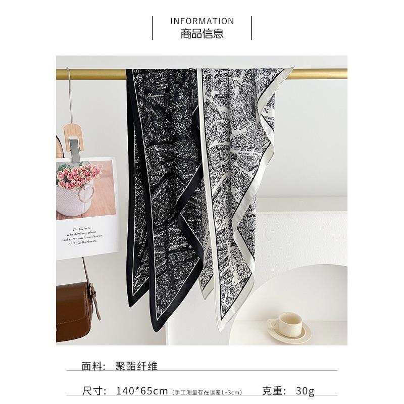 Women Fashion Multifunctional Thin Triangular Scarf Sun Protection Decorative Neck Shawl