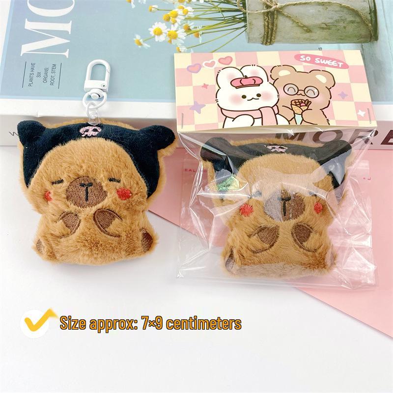 Capybara Charm Pendant: Cute Sanrio Headgear & Children's Accessories
