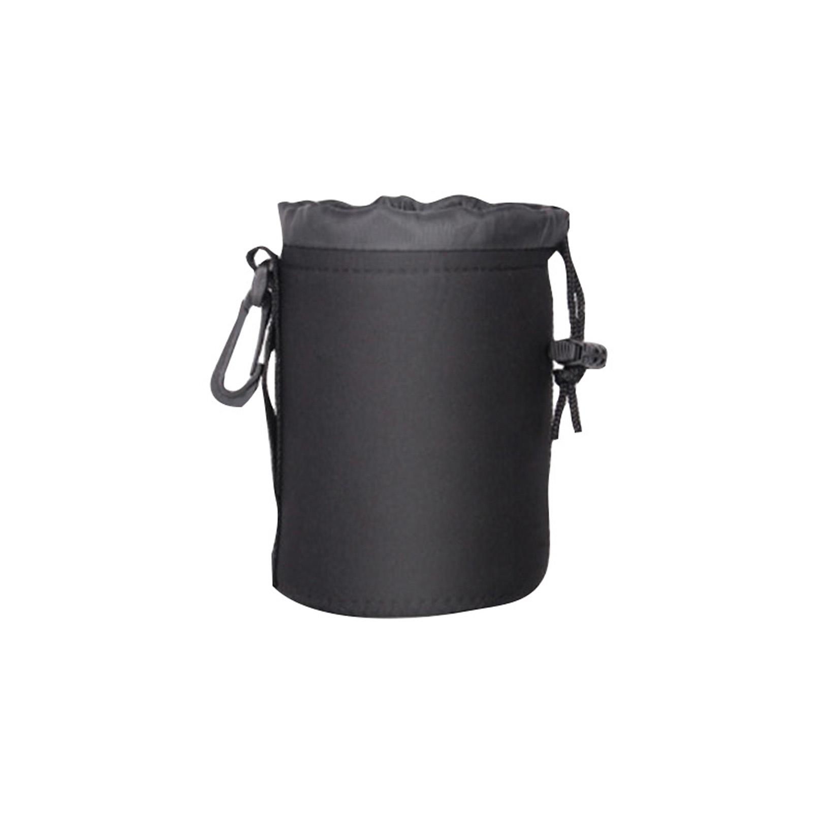 

Lens Case, Black Thick Neoprene Large Camera Lens Case,Four Sizes For Large DSLR One Size