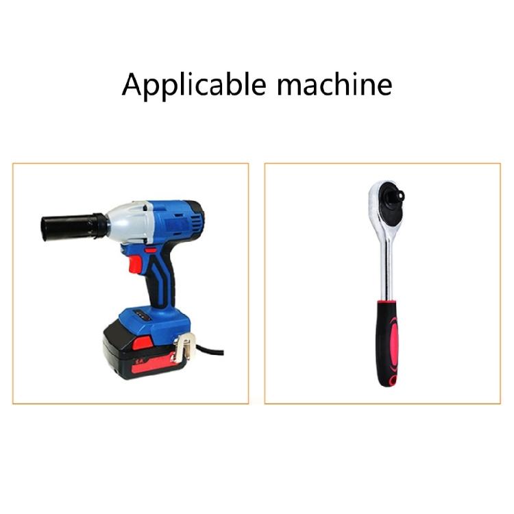 Quick Releases 1/2Inch Square Drive To 1/4Inch Hex Socket Adapter Converters Chucks Adapter for Ratchet Wrench