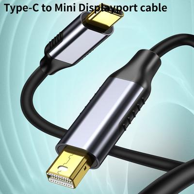 C tipo į Mini DP Display Port Thunderbolt Vaizdo Mini DP Kabelis 4K@60Hz Suderinamas su MacBook Pro MacBook Air Daugiau USB C Įrenginių