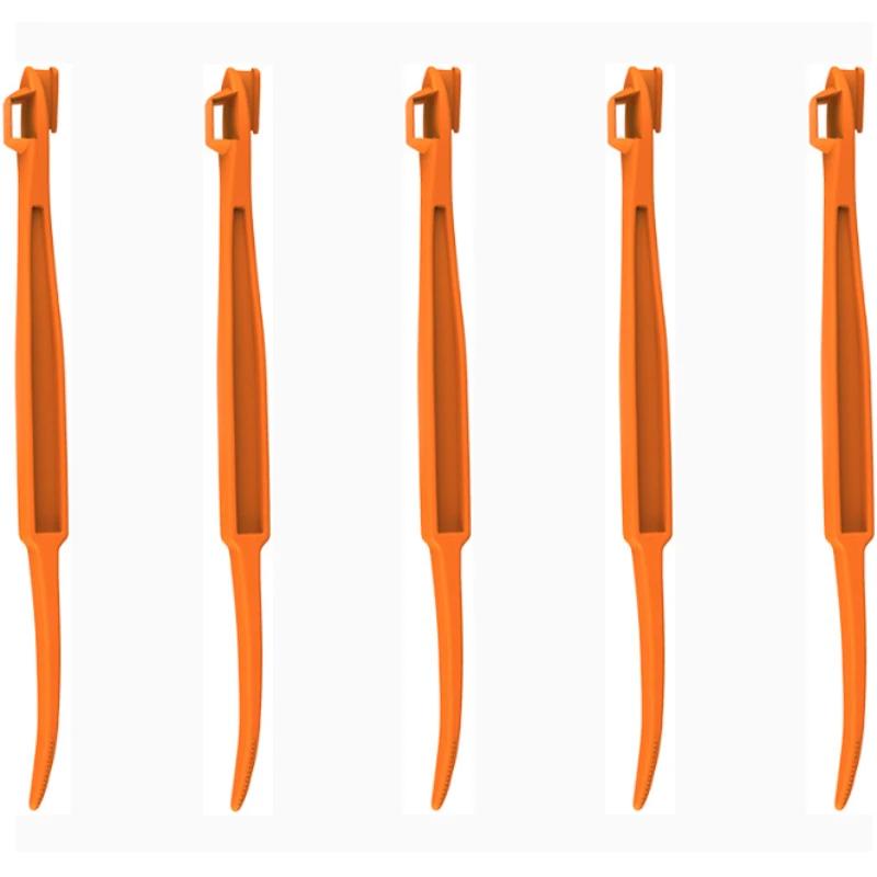 5/10 Pezzi Strumenti Sbuccia Arance Plastica Facile Affettatore Taglierino Sbucciatori Rimuovi Apribottiglie Coltello da Cucina Strumento di Cottura Accessori da Cucina