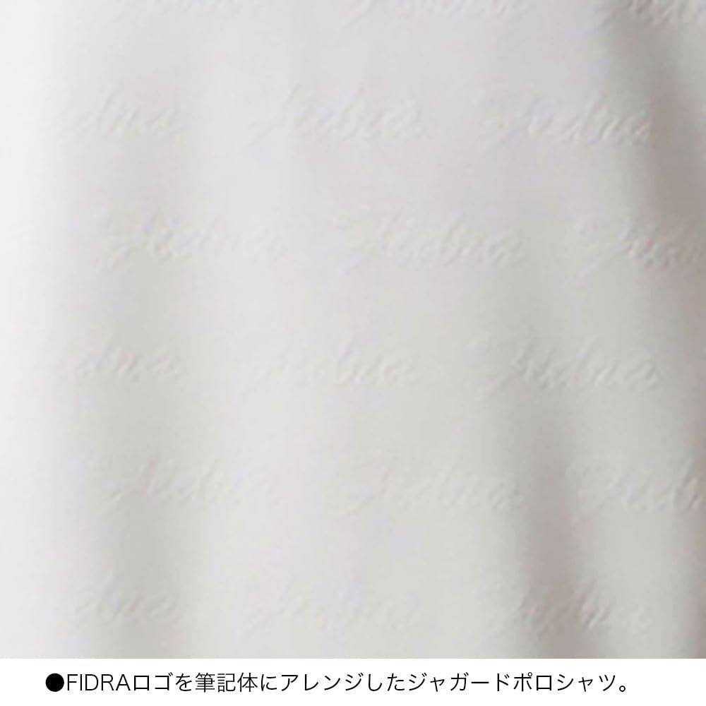 Fidora Golf FD Polo White Fleece-Lined Shirt, Women's,