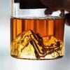 Transparent Glass Tea Maker Mountain Shape Tea Pitcher Portable Fair Cup  Kitchen