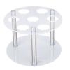 Flavor Water Bottle Storage Rack Fit for Cirkul Round Acrylic 7 Cartridge Tubes Storage Stand Holder
