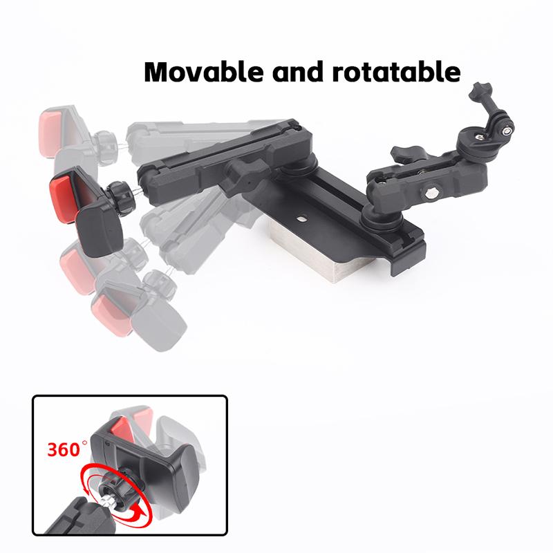 Car Center Console Slide Rail Expansion Phone Holder Bracket GPS Bracket  Fit For Ford Bronco 2021 Up Car Interior Accessories