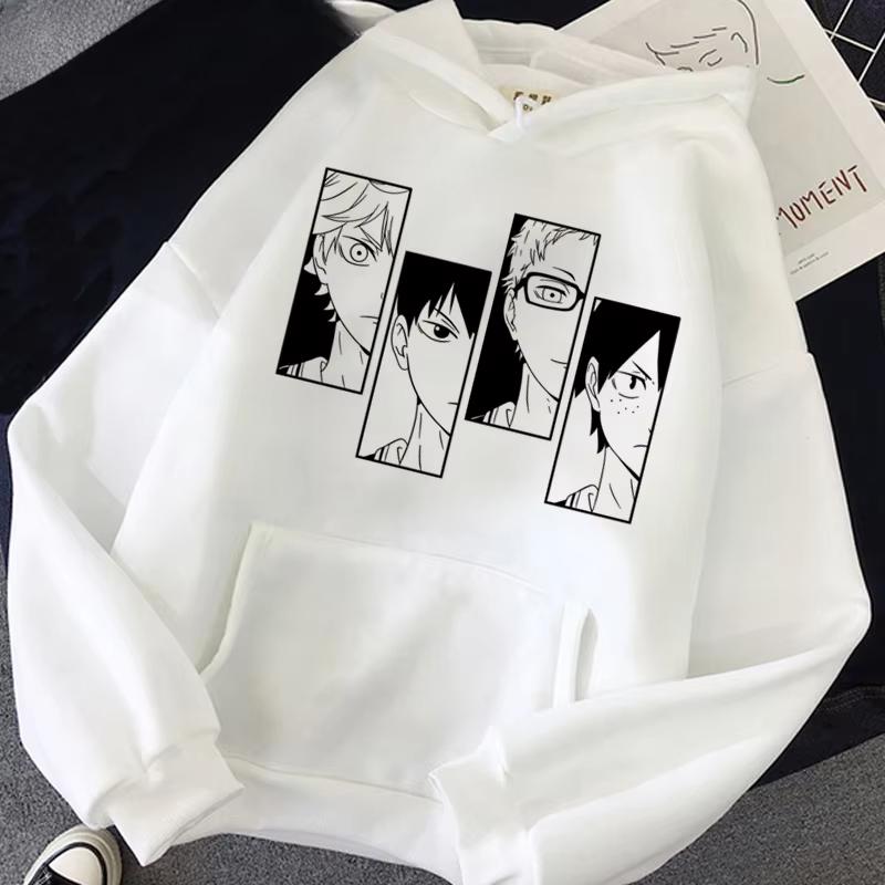 

Oya Oya Oya Haikyuu Japan Anime Teen Student Boy Hoodie Men Kawaii Cartoon Nekoma Graphic Streetwear Kuroo Volleyball Sweatshirt 3XL