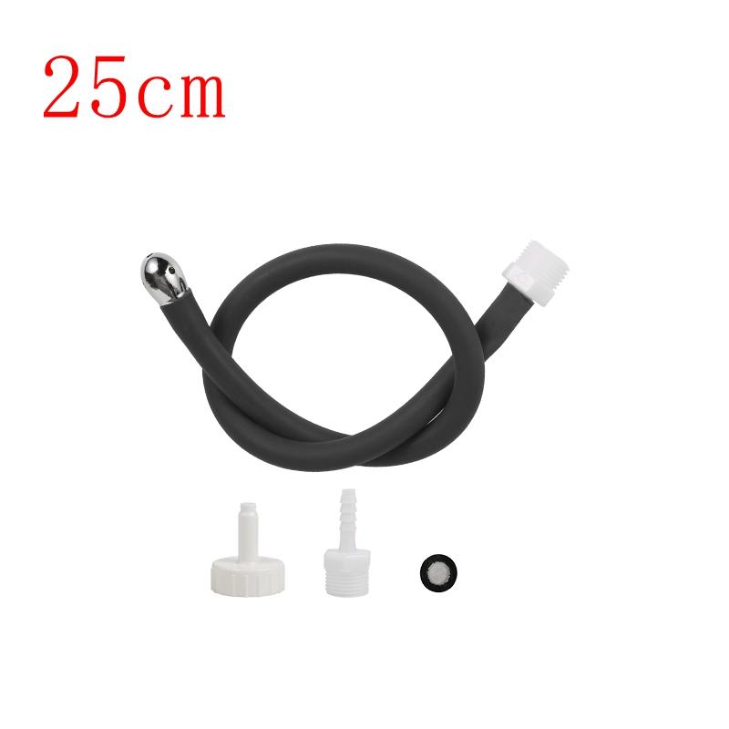 5 Holes Flexible Enema Bidet Tube Silicone Comfortable Nozzle Enema Attachment 50cm-100cm Hose Bathroom Accessories