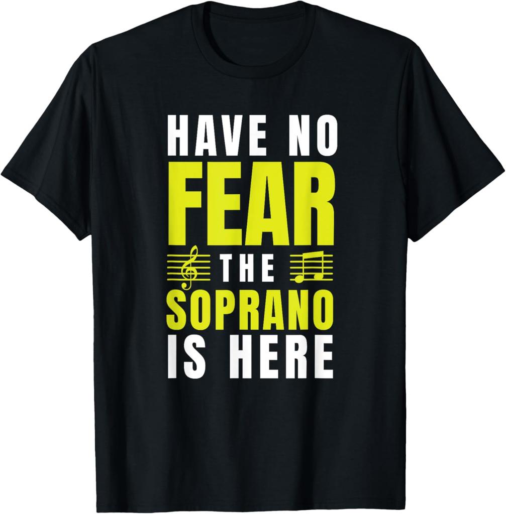 Keine Angst, die Sopranistin ist da Chor Geschenke Singen Geschenke T-Shirt