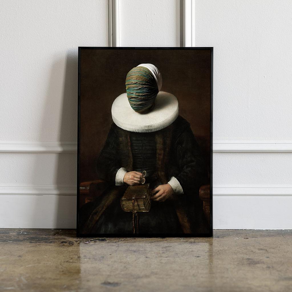 Poster Frame Pop Art Portrait Portraits