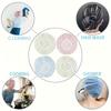 6pcs Adjustable Printed Shower Caps, High Quality, Reusable, with Elastic Band, for Women's Spa Salon, Beauty Treatment