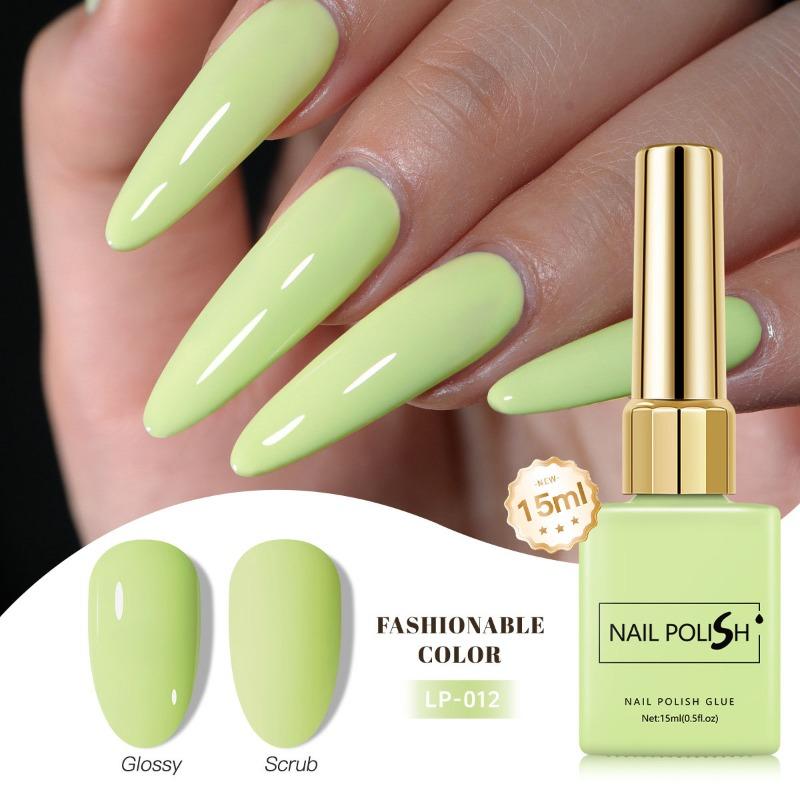 High Pigment Square Gel Nail Polish Multicolor Set Quick Dry UV LED Soak Off Long Lasting Manicure