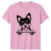 Peeking Dog Paws Dogs Animals Unisexs TShirt Unisexs Tee Graphic Unisex Top