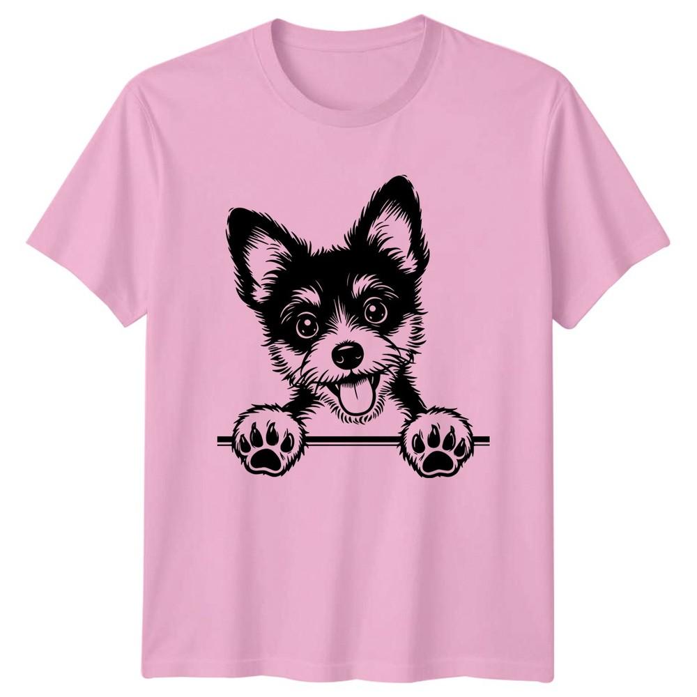 Peeking Dog Paws Dogs Animals Unisexs TShirt Unisexs Tee Graphic Unisex Top