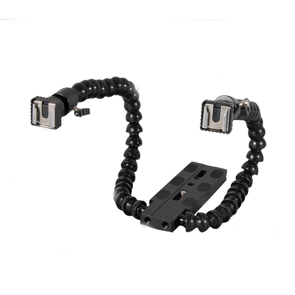 Braço Flexível com Mordentes Ajustáveis Suporte Universal Flexível para Câmera GoPro/DJI Osmo Action/Insta360 Vlogging