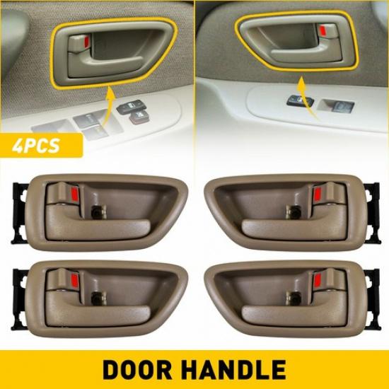 

Front+Rear Left Right Side Interior ide Door Handle For 2000-04 Toyota Avalon