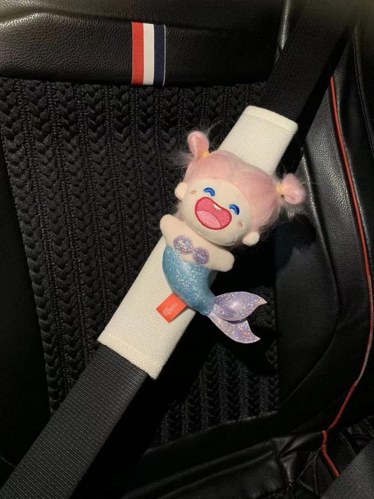 Pluszowa lalka z serii Syrenka z wypełnieniem z bawełny PP, idealna na prezent i do pokoju zabaw dla dzieci