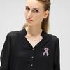 Melanoma Cancer Funeral Ribbon Badge Brooch Awareness Funerals Memorial Pin  Party