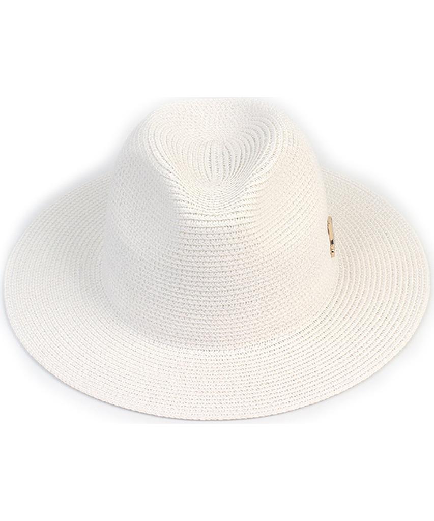 Yunibeosyeolkemiseuteuli Summer Simple White Fedora