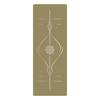 Exercise Mat Sweat-Absorbing with Rubber Base Cushioned for Dancers