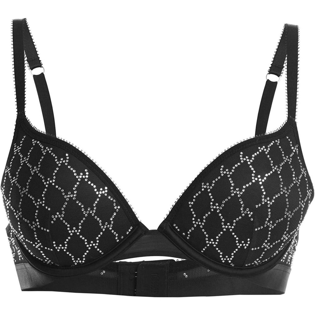 Wolford Womens/Ladies Geometric Sheer Push Up Bra