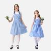 Of Wizard The Oz Dorothy Gale Blue Checkered Roleplay Dress Costumes Halloween