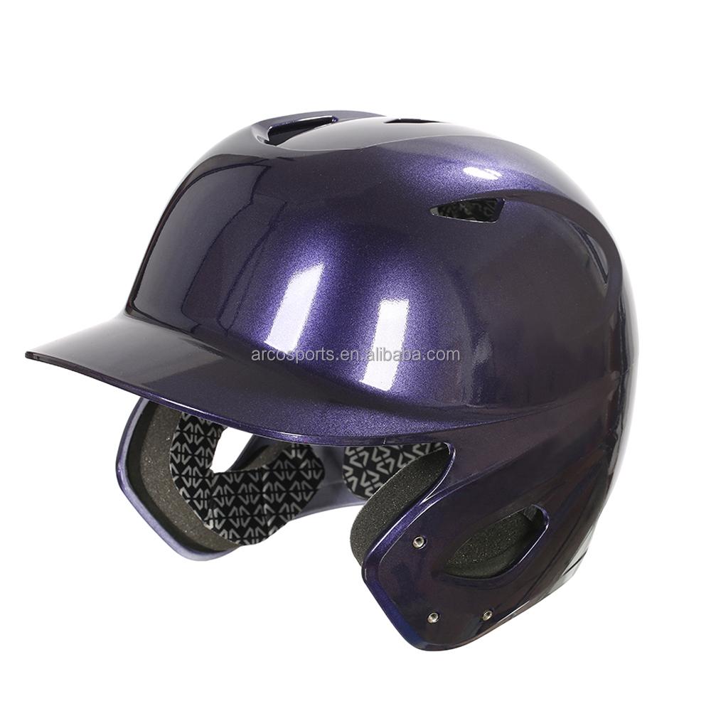 ABS-Material Hohe Schlagfestigkeit Outdoor-Sport Baseballhelm Kopfschutz Softball Schlaghelm