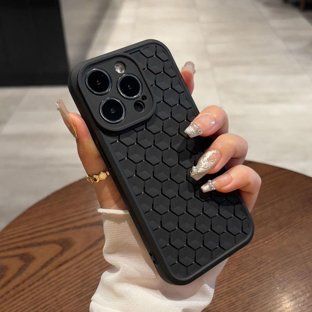 Pouzdro na mobil pro iPhone 13 15 11 12 14 Pro Max Mesh prodyšné pouzdro na mobil je odolné proti pádu, odolné a odolné proti opotřebení