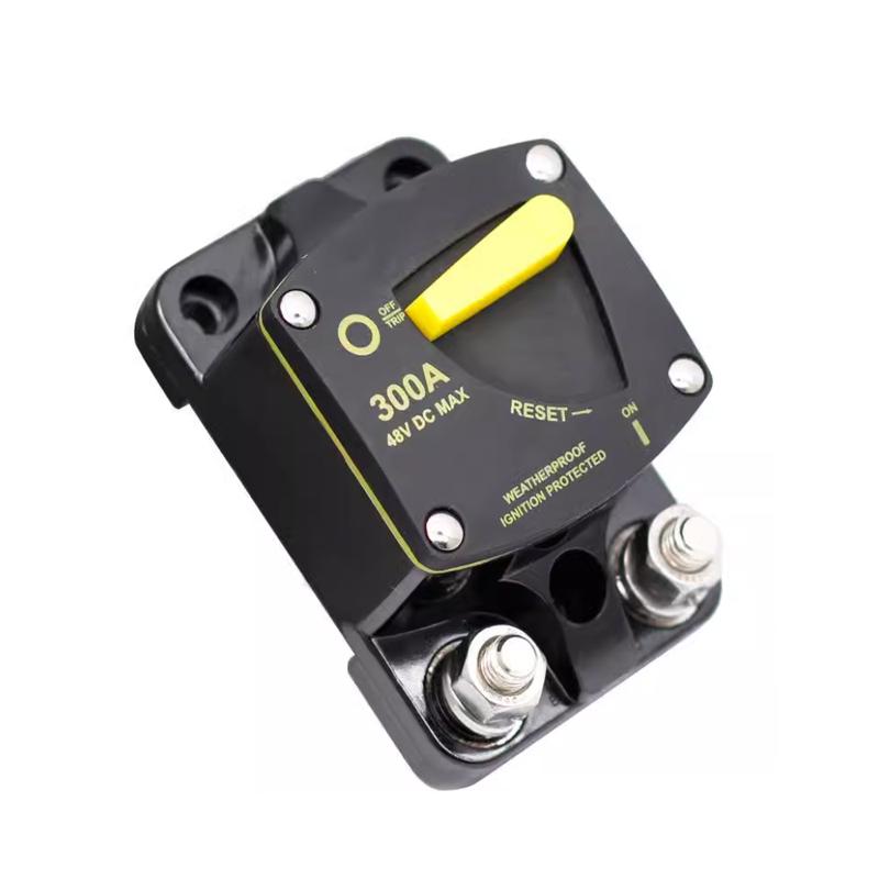 30A 40A 50A 60A 80A 100A 150A 200A 250A 300A Circuit Breaker Car Boat Auto Manual Reset Waterproof 12V-48V