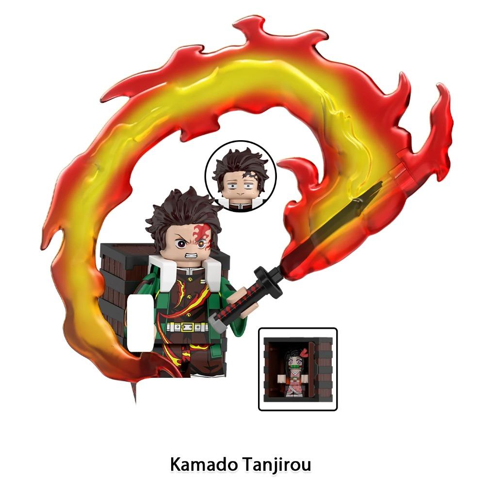 Demon Slayer Infinity Castle Daki Giyuutarou Kamado Nezuko Douma Kibutsuji Muzan Miniklosser Figur WM6218 WM6116