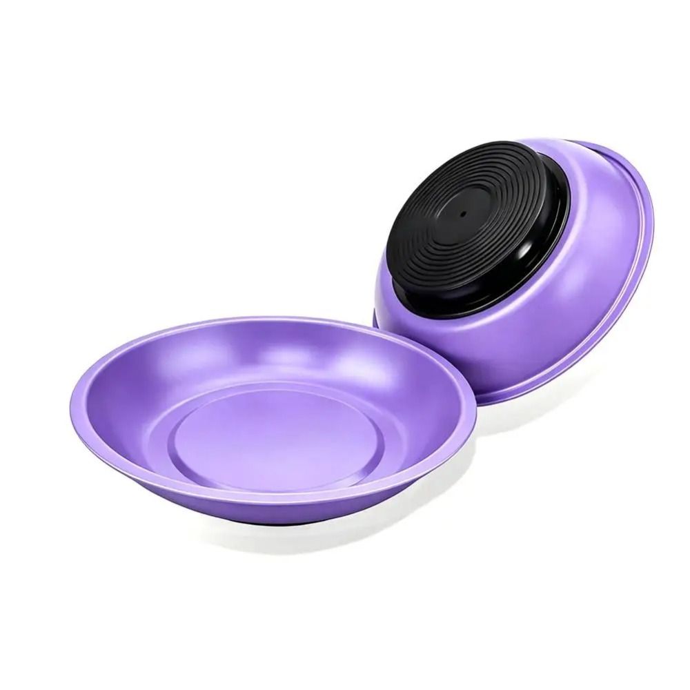 Nuts,bolts,pins,tools Magnetic Parts Tray Purple Magnetic Bowl Car Suction Pad Tools DIY Store