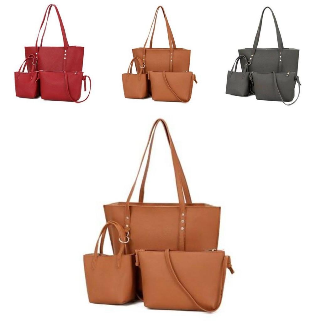 Large Capacity Purse For Women With Magnetic Closure And Soft Pu Material For Daily Use