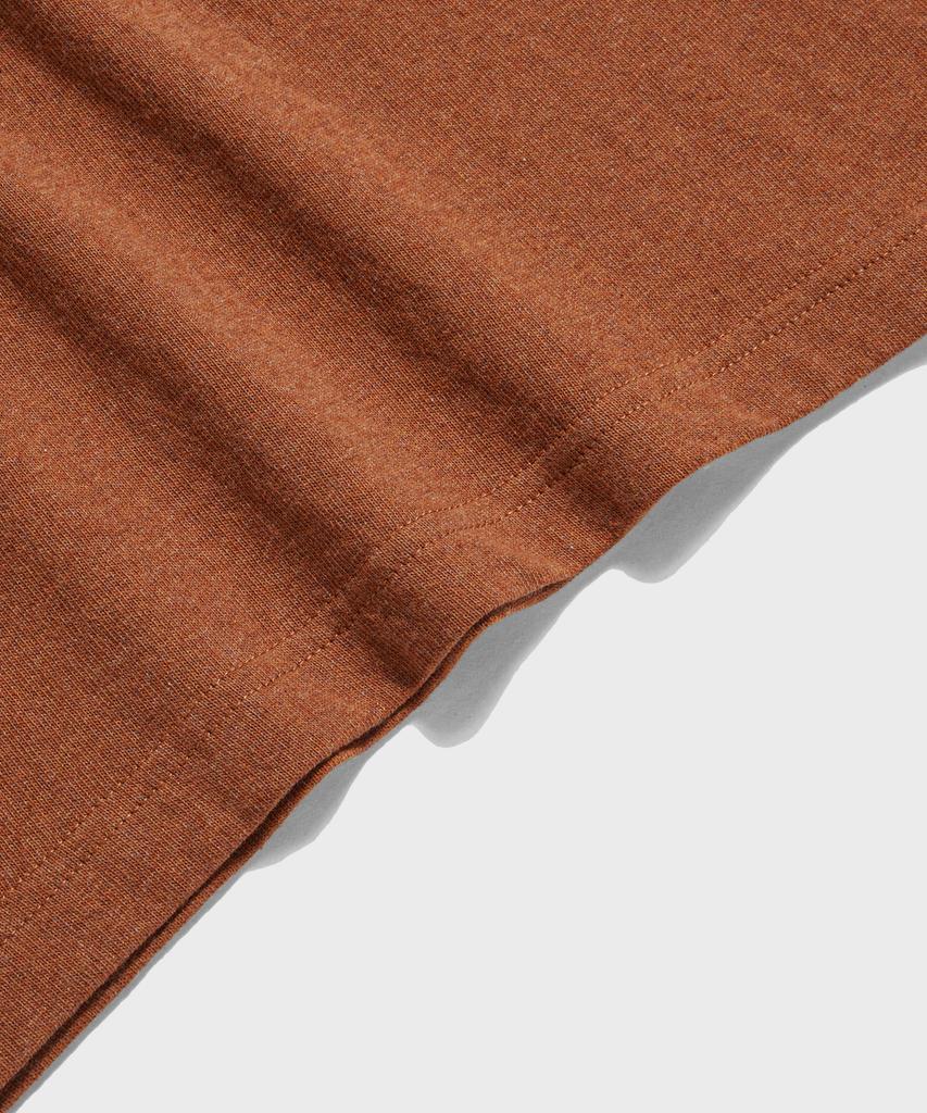 Beulonseun 9Oz Usa Cotton Tubular Tee Orange Red