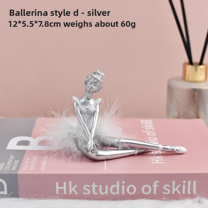 Ballet Characters Resin Crafts Ornament Tabletop Home Dancer Gifts Dance Theme Home Decorations