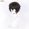 High Quality Dazai Osamu Cosplay Wig Anime Cosplay Short Brown Heat Resistant Synthetic Hair Wigs + Wig Cap