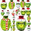 Rascal Monster Green The Grinch Mens Hoodie Jacket Shirts Sweater Xmas Custume