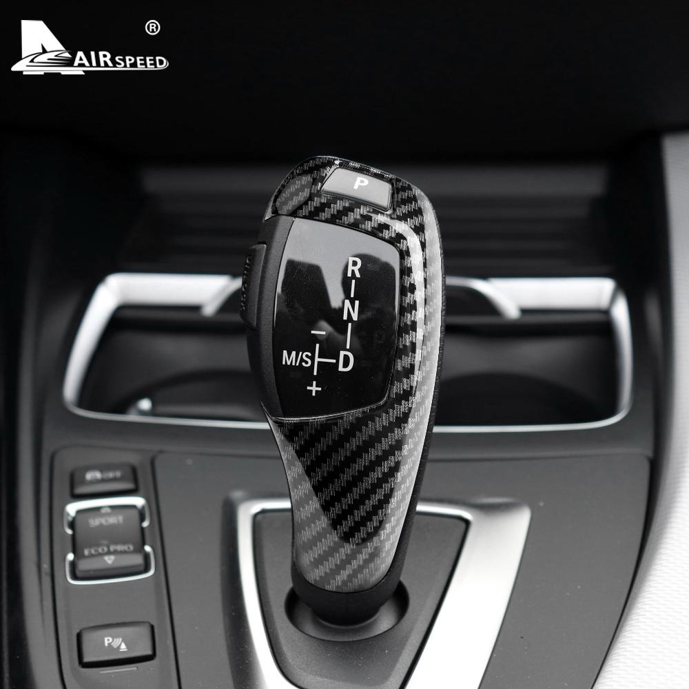 Carbon Fiber Style Gear Shift Collar for F20 F21 F22 F23 F30 F34 F10 F11 F07 F18 F25 F26 F15 F16 F01