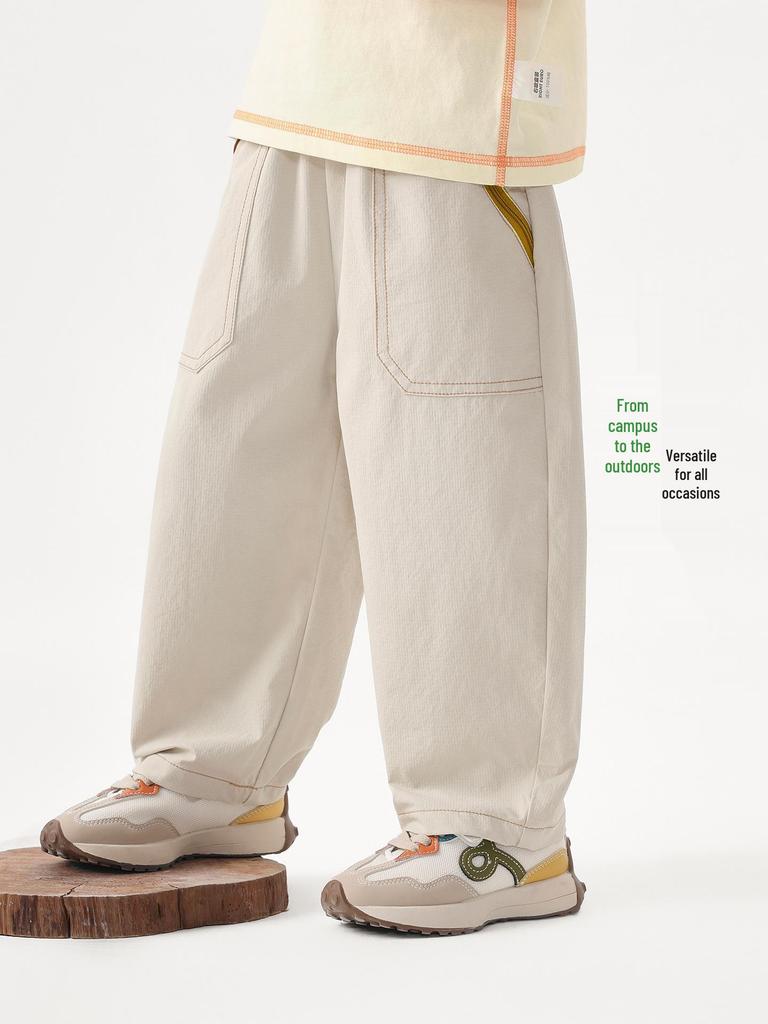 European Boys' Trendy Workwear Pants - Spring/Autumn 2026 Collection