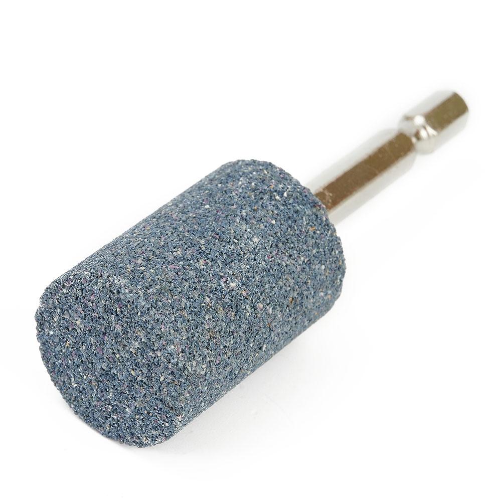 1 buc Cap de șlefuit 24x44x35x6.3mm Corindon maro Șlefuire con