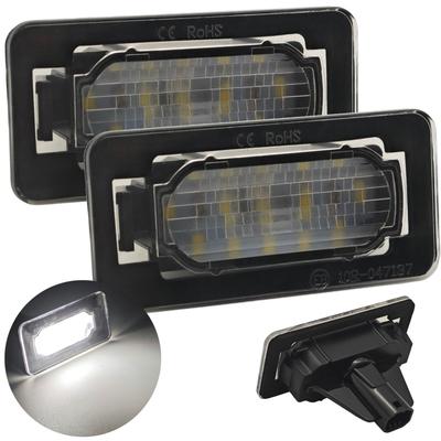 Λάμπες πινακίδας κυκλοφορίας LED συμβατές με Toyota Corolla, 550lm, 2 τεμάχια εκτός δρόμου