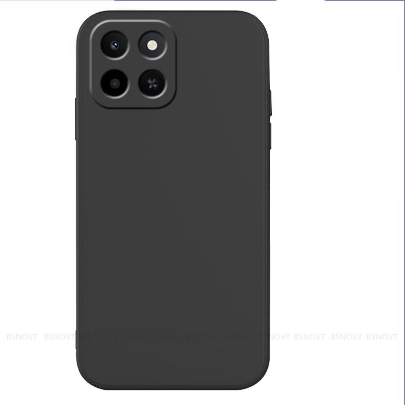 

Чехол для Honor X6C Huawei Honor X6C Capa Armor Противоударный Задний Бампер для Телефона Мягкий Оригинальный Жидкий Силикон Fundas Honor X6C Honor X6c чёрный