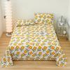 Creative Ethnic Flower Bed Sheet Set 3Pcs Cotton Thickened Bed Sheets Pillowcases Luxury Nordic Queen King Size Bedding Set