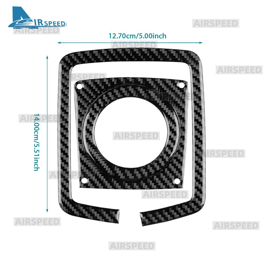 Real Soft Carbon Fiber Sticker For Opel Zafira B 2004 2005 2006 2007 2008 2009 2010 LHD RHD Car Automatic Gear Shift Panel Trim