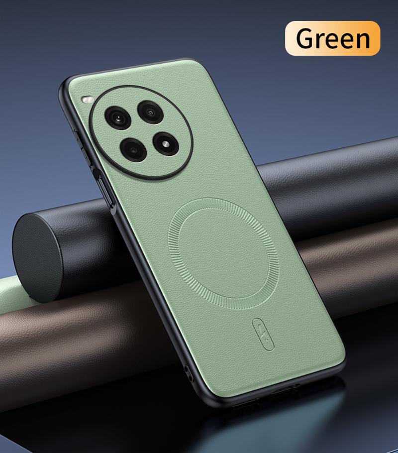 For Oneplus Ace3 Pro Case Magnetic Leather Shield Cover For Oneplus Ace3 Pro High Quality Anti-Fingerprint Non-Slip PC+TPU