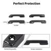 4x Carbon Fiber Door Handle Covers For Tundra 4Runner 2025 w/keyless Accessories