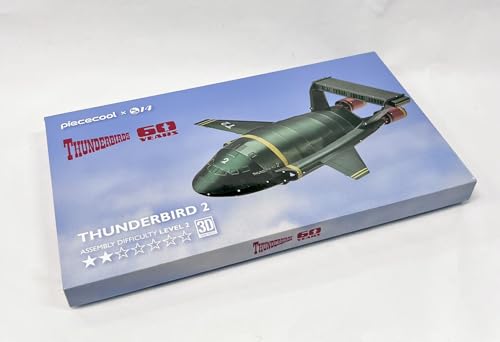 Piececool x S14 3D Puzzle Thunderbirds 2 Metal 3D Metal Puzzle