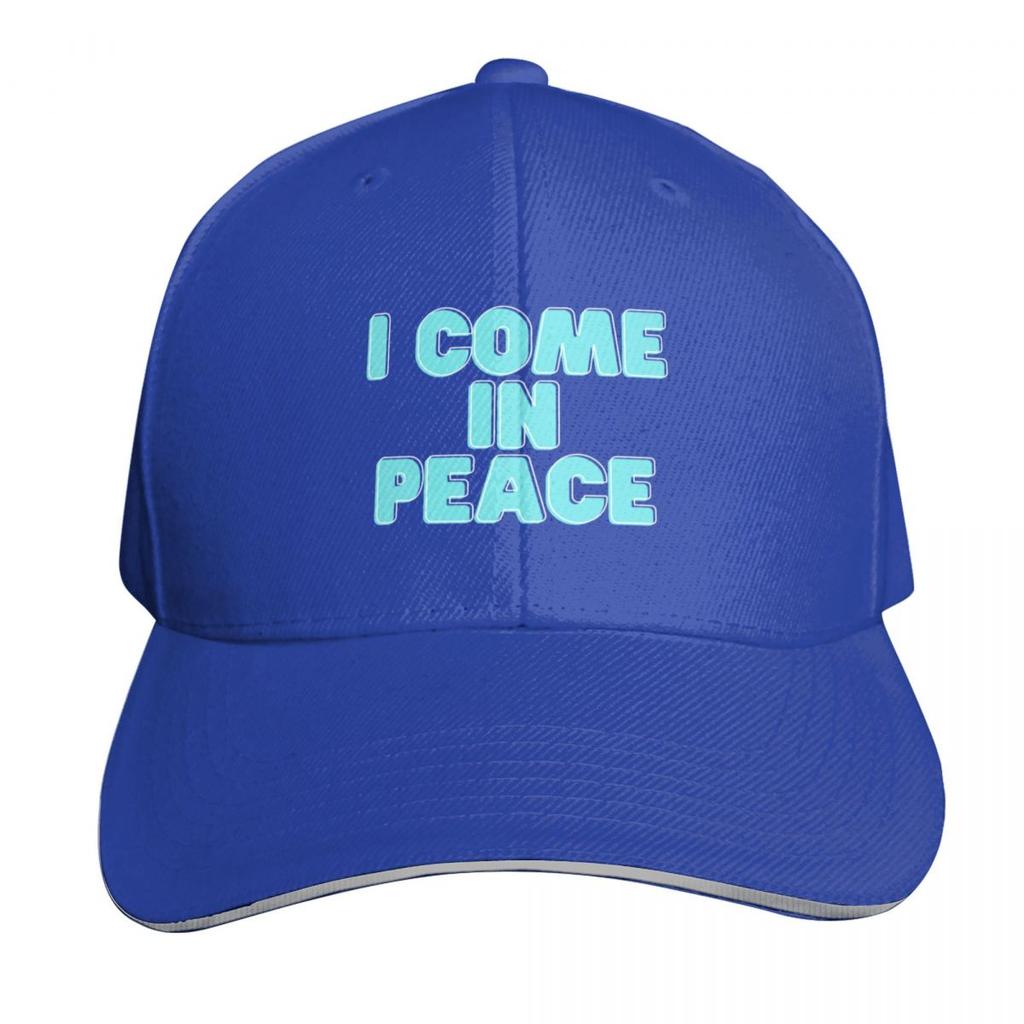 Im Peace I Come In Peace I Bring Peace Funny Matching Couples Apparel Baseball Cap Golf Beach Unisexs Hats Womens